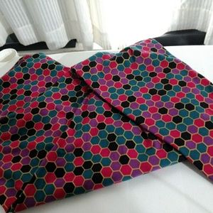 LuLaRoe TC leggings colorful EUC